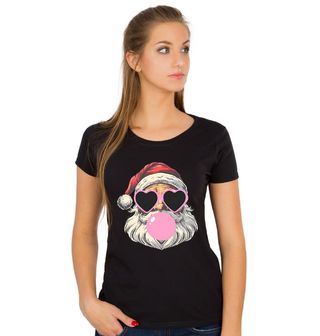 Obrázek 1 produktu Dámské tričko Santa Claus se Žvýkačkou