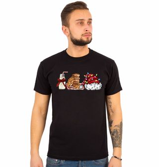 Obrázek 1 produktu Pánské tričko Santova Snídaně