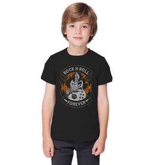 Obrázek 1 produktu Dětské tričko Rocková Kytara Navždy