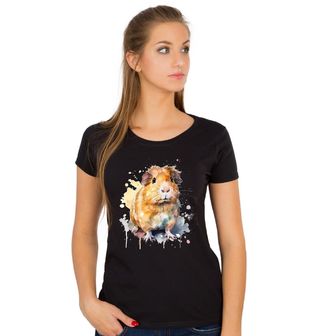 Obrázek 1 produktu Dámské tričko Morče Guinea pig