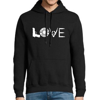Obrázek 1 produktu Pánská mikina Ozbrojená láska LOVE