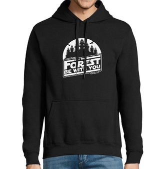 Obrázek 1 produktu Pánská mikina Síla lesa ať je s tebou Star Wars