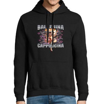 Obrázek 1 produktu Pánská mikina Zamilovaná Ballerina Cappuccina