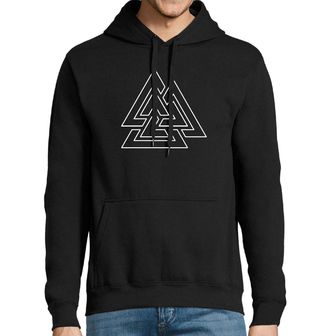 Obrázek 1 produktu Pánská mikina Valknut Symbol posmrtného života