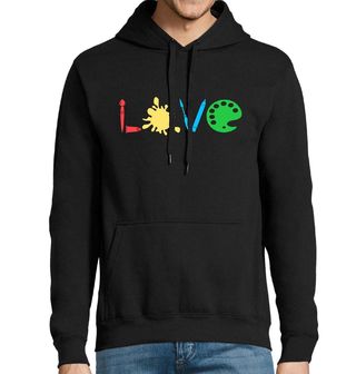 Obrázek 1 produktu Pánská mikina Láska k umění LOVE