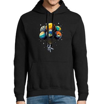 Obrázek 1 produktu Pánská mikina Astronaut Vesmírný let balónem