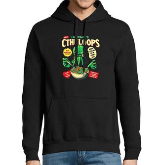 Obrázek 1 produktu Pánská mikina Cthuloops Cereálie Cthulhu