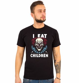 Obrázek 1 produktu Pánské tričko Hladový Pennywise Jím děti I Eat Children