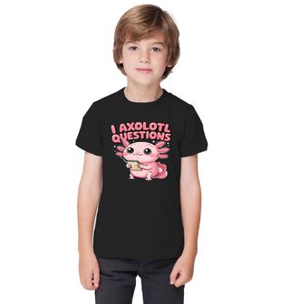 Obrázek 1 produktu Dětské tričko Zvědavý Axolotl