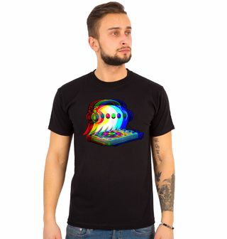 Obrázek 1 produktu Pánské tričko DJ Duch Glitch Ghost