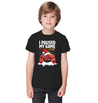 Obrázek 1 produktu Dětské tričko Vánoční Gamer