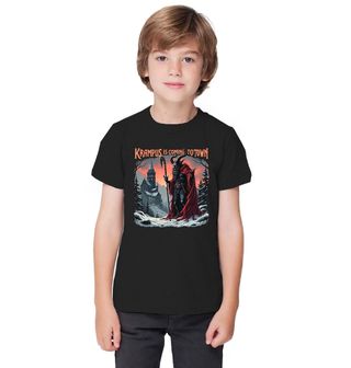 Obrázek 1 produktu Dětské tričko Krampus přichází do města