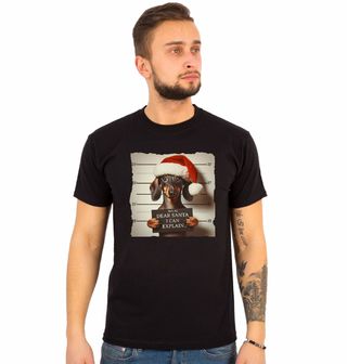 Obrázek 1 produktu Pánské tričko Santo, já to vysvětlím! Jezevčík Busted