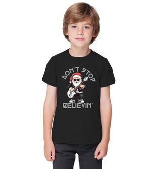 Obrázek 1 produktu Dětské tričko Rockový Santa Nepřestávej věřit