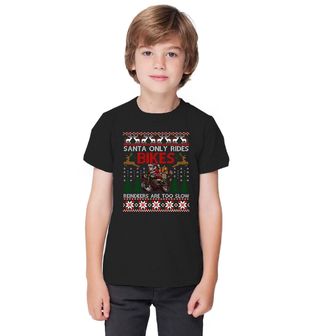 Obrázek 1 produktu Dětské tričko Santa na Motorce
