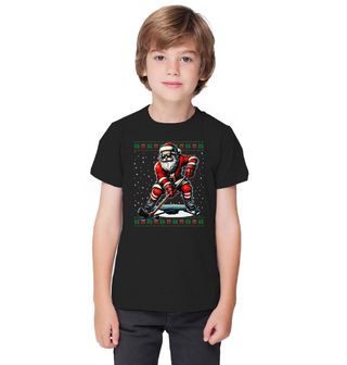 Obrázek 1 produktu Dětské tričko Santa Hokejista
