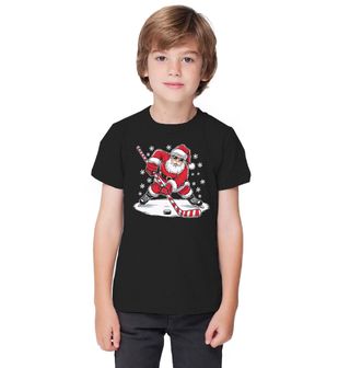Obrázek 1 produktu Dětské tričko Hokejový Útočík Santa