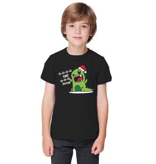 Obrázek 1 produktu Dětské tričko Vánoční Dinosaurus Rawr