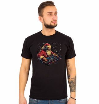 Obrázek 1 produktu Pánské tričko DJ Santa na Vánoční párty