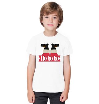 Obrázek 1 produktu Dětské tričko Santa zaseknutý v Komíně Ho Ho Ho