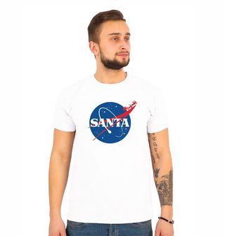 Obrázek 1 produktu Pánské tričko SANTA ve Vesmíru NASA