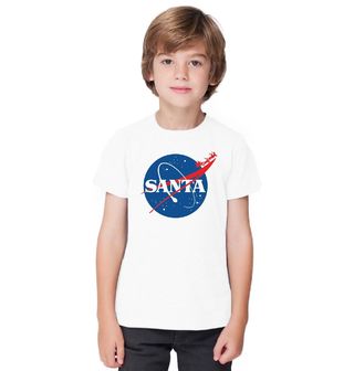 Obrázek 1 produktu Dětské tričko SANTA ve Vesmíru NASA