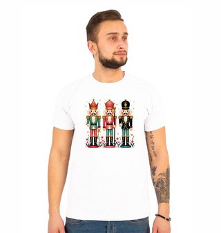 Obrázek 1 produktu Pánské tričko Tři Vánoční Louskáčci