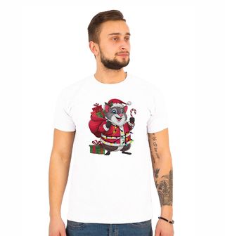 Obrázek 1 produktu Pánské tričko Vánoční Osmák degu