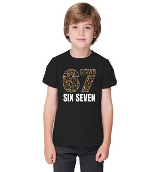 Obrázek 1 produktu Dětské tričko Italský Brainrot Six Seven 67