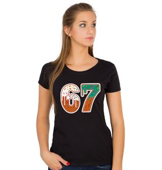 Obrázek 1 produktu Dámské tričko Meme Zmrzlina 67 Six Seven