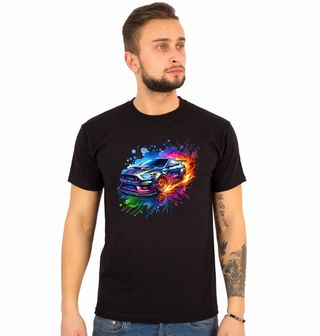 Obrázek 1 produktu Pánské tričko Driftující Muscle Car