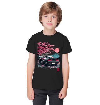 Obrázek 1 produktu Dětské tričko Japonské Auto pod Horou Fuji