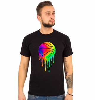 Obrázek 1 produktu Pánské tričko Tající Basketbalový Míč