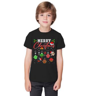 Obrázek 1 produktu Dětské tričko Vánoční Tlapky Merry Christmas