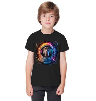 Obrázek 1 produktu Dětské tričko Astronaut Výmarský ohař