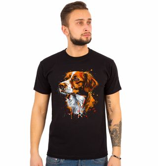 Obrázek 1 produktu Pánské tričko Bretaňský ohař Brittany Dog