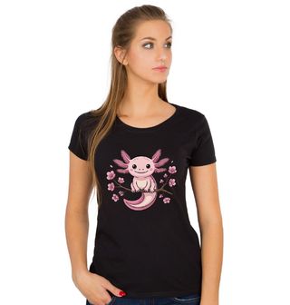Obrázek 1 produktu Dámské tričko Axolotl na Větvi Sakury
