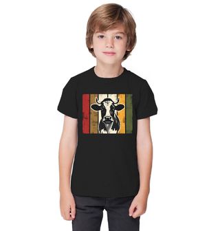 Obrázek 1 produktu Dětské tričko Retro Farmářská kráva