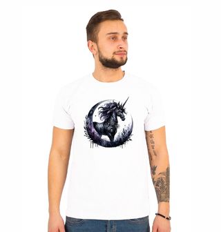 Obrázek 1 produktu Pánské tričko Noční Jednorožec