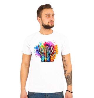 Obrázek 1 produktu Pánské tričko Štětce Malíře