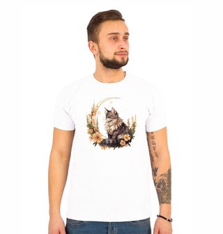 Obrázek 1 produktu Pánské tričko Lunární Mainská Mývalí Kočka