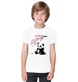 Obrázek 1 produktu Dětské tričko Japonská Panda pod Květy Sakury