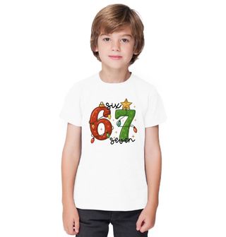 Obrázek 1 produktu Dětské tričko Vánoční Six Seven 67