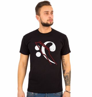 Obrázek 1 produktu Pánské tričko Basový Klíč Rytmu