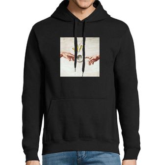 Obrázek 1 produktu Pánská mikina Spojení Boha s Elektřinou