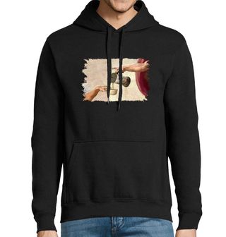 Obrázek 1 produktu Pánská mikina Spojení Boha s Kávou