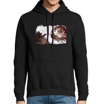 Obrázek 1 produktu Pánská mikina Stvoření Černé Kočky