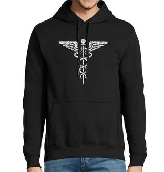 Obrázek 1 produktu Pánská mikina Caduceus Symbol Medicíny
