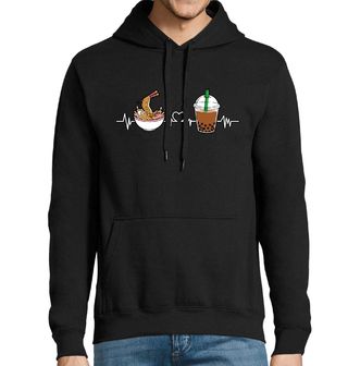 Obrázek 1 produktu Pánská mikina Japonský Kardiogram Ramen a Bubble Tea