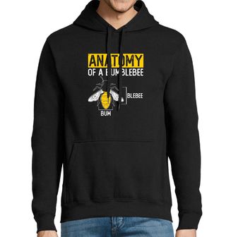 Obrázek 1 produktu Pánská mikina Popis Čmeláka Anatomy of a Bublebee